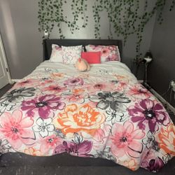 Grey Queen Bed Frame