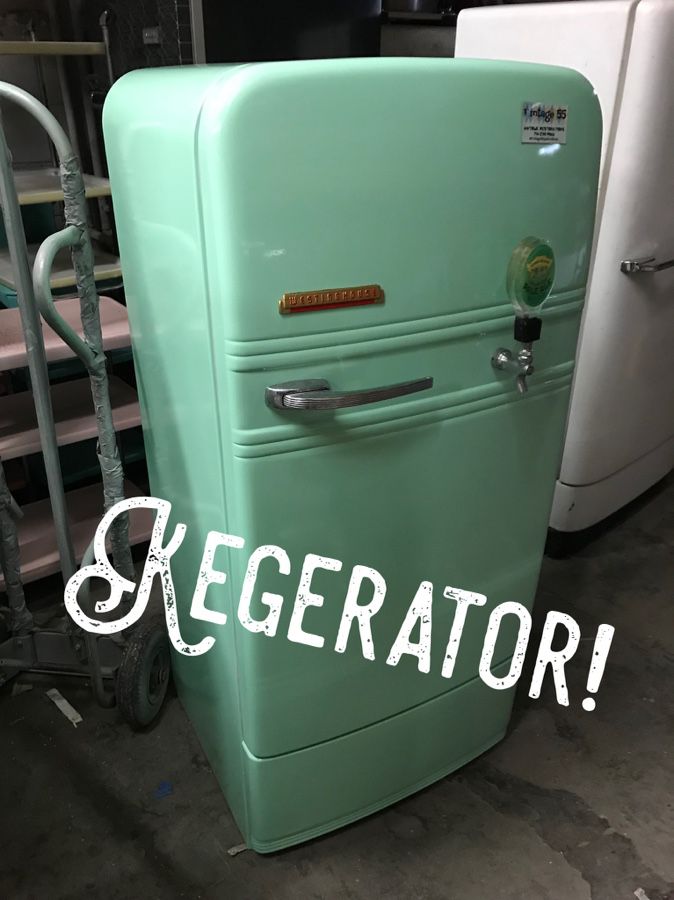 Vintage kegerator vintage refrigerator