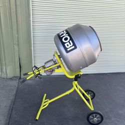 RYOBI 5.0 cu. ft. Portable Concrete Mixer
