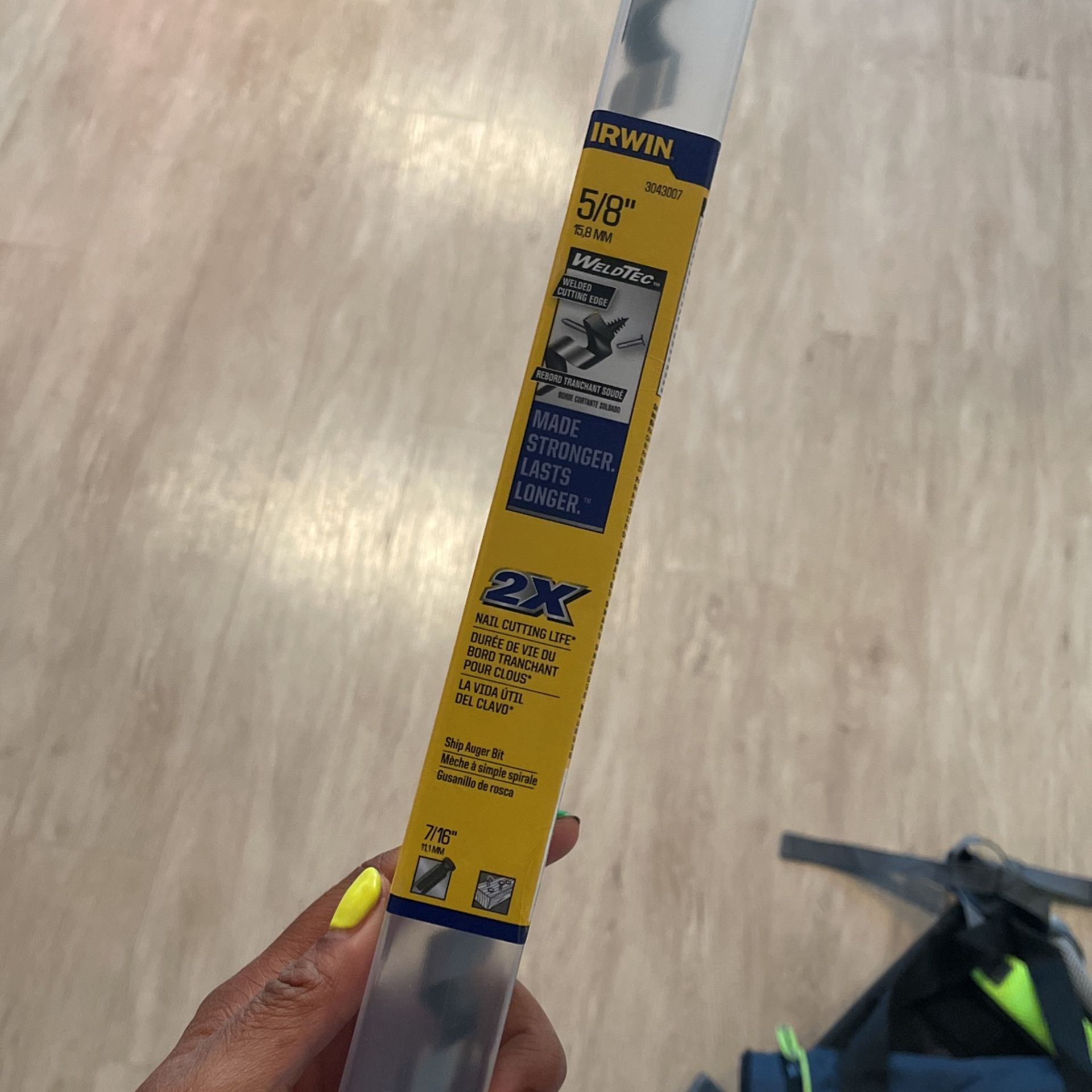 Irwin 5/8” WeldTec Drill Bit (NEW)