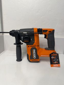 Ridgid 18V Brushless Cordless 1 in. SDS- Plus Rotary Hammer (Tool Only)