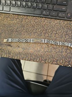 MEN'S STAINLESS STEEL DESIGN RING SIZE 9 INCH