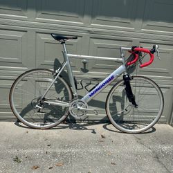 Mongoose pro discount titanium road bike