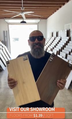 Waterproof Flooring $1.39 - Reseda - Same Day Pickup