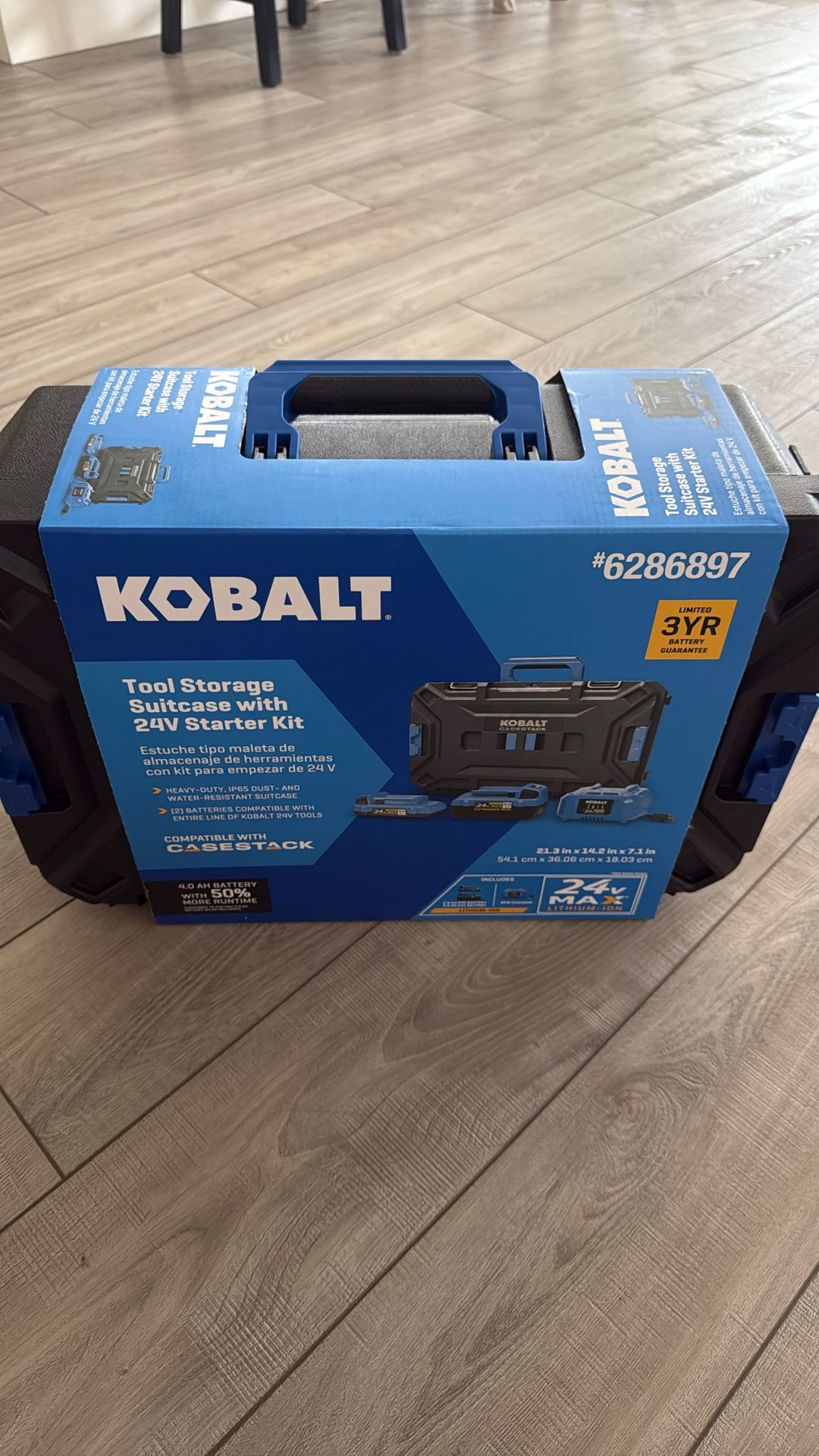Kobalt Tool Storage Suitcase With 24V Starter kit,All Products : American Fashion Style Bags On Sale