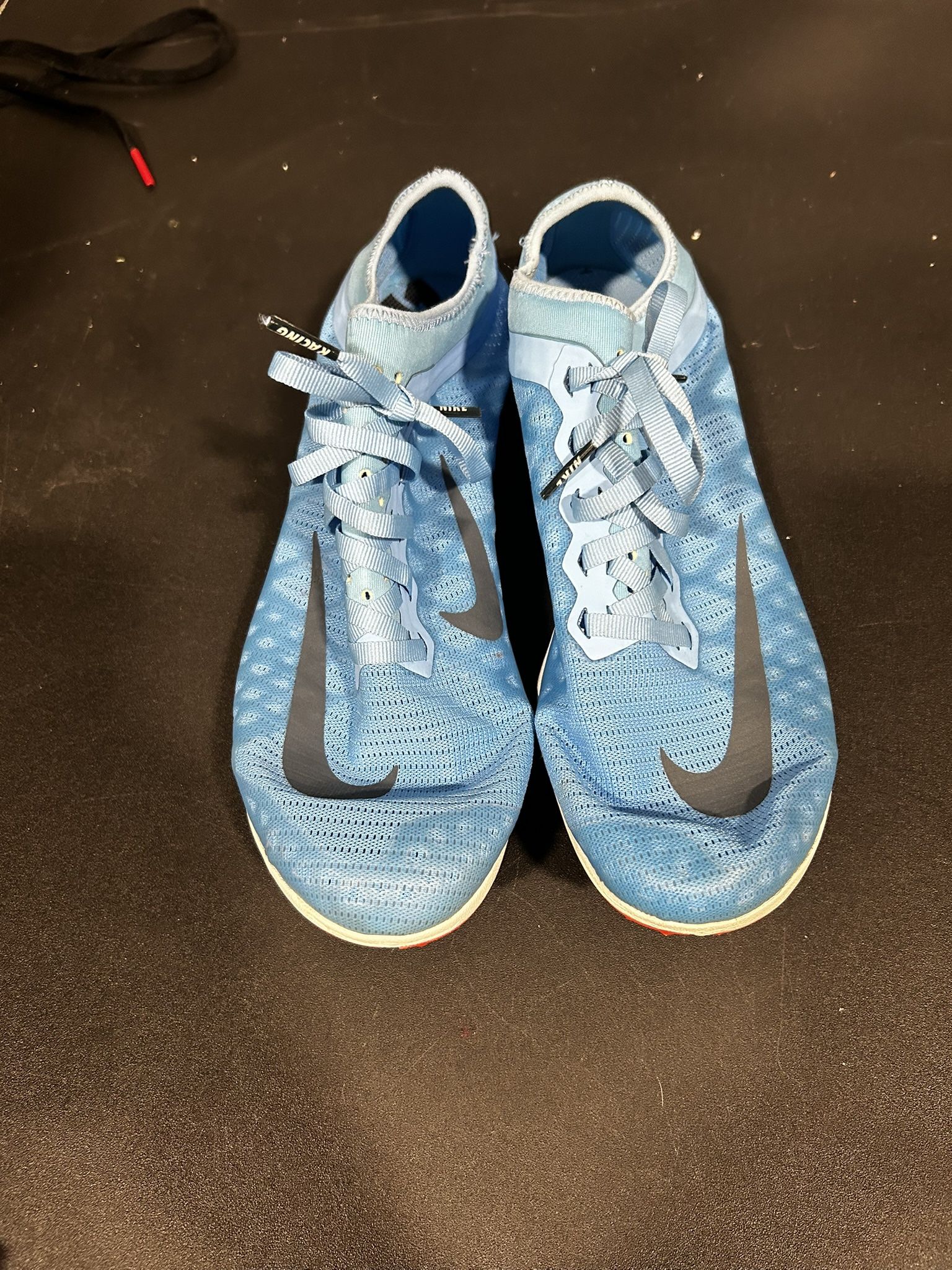 NIKE Mamba 3 Blue Crimson Track Spikes Cleats Shoes Men 8.5