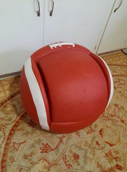 Kids Sports small Chair and Ottoman, Used but Nice