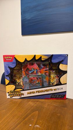 🔥 Pokémon Mega Evolution Ascended Heroes Mega Feraligatr ex Box – Sealed 🔥
