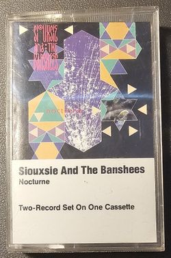 Sioxsie And The Banshees Nocturne Cassette