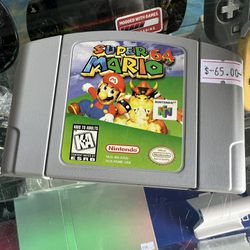 Super Mario 64 - I ACCEPT YOUR OLD GAMES FOR TRADE CREDIT*