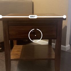 Coffee Side Table W Drawer