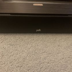 POLK S35 SIGNATURE SERIES HOME THEATER SLIM CENTER SPEAKER