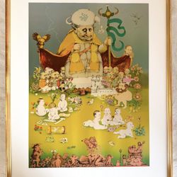 #Vtg Mid Century Charles Bragg International Harvester Picture Lithograph 93/300