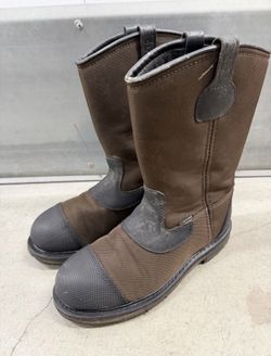 Red Wing Pecos Steel Toe Slip On Boots Men’s Size 10 D #2499- ASTMF 2413-11
