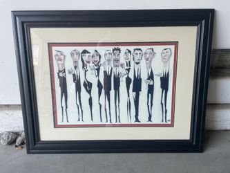 Todd White Framed Print Of Barcode Framed Original Print Matted