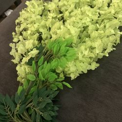 Spring Colored Hanging Wisteria Artificial Floral Decor 