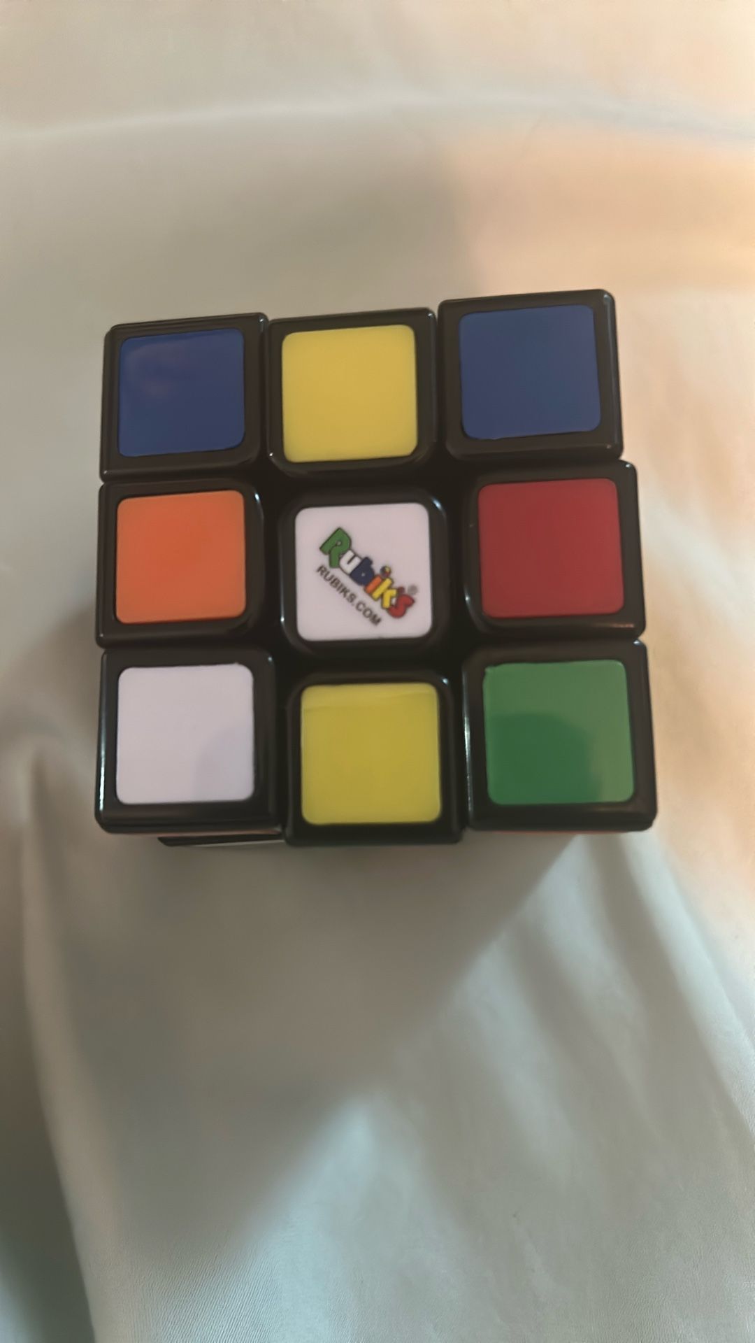 Unsolved Rubiks Cube