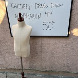 Children Dress Mannequin 4ft