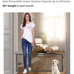 Retractable Pet Gate