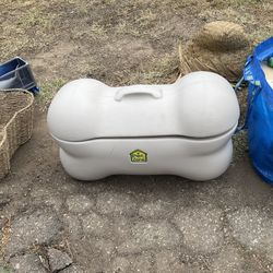 PET Zone Big Bone Pet Toy Storage Bin 