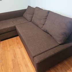 FRIHETEN / sofa.  Sleeper sectional,3 seat w/storage,