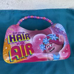 Trolls Poppy Scoop Purse Tin Lunch Box.
