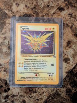 Fossil Zapdos