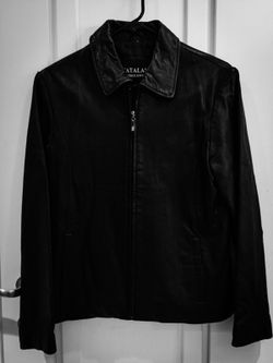 Gorgeous Black 100% Authentic Leather Jacket