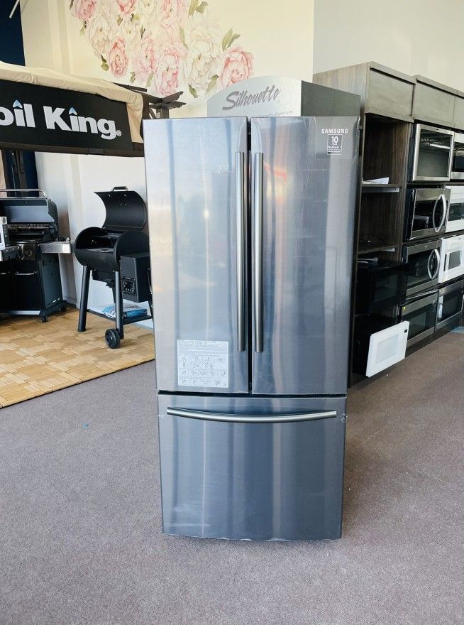 Samsung 22 Cu. Ft. French Door RefrigeratorFingerprint Resistant Steel