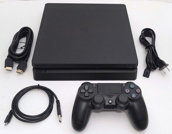 PS4 With Controller and Cords