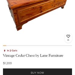Vintage Cedar Chest