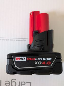 Milwaukee M12 XC 4.0 Battery Lithium Ion 50.00