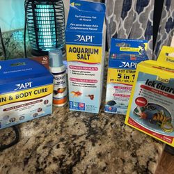 Lot Of Fish Related Items 