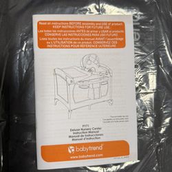 Babytrend Deluxe Nursery Center