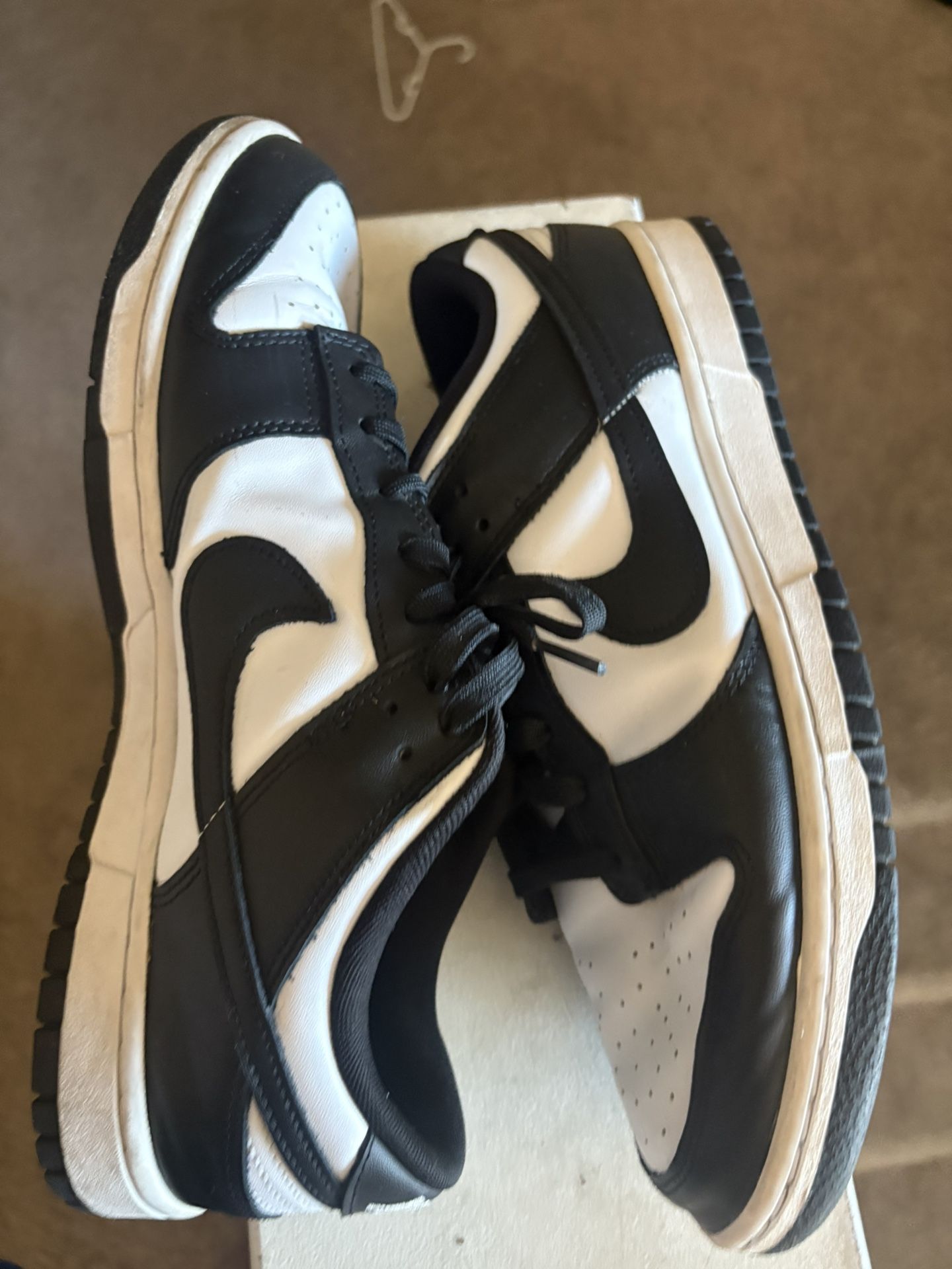 Size 11.5 men’s nike panda dunks 