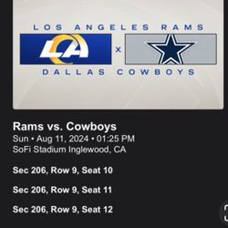 Rams Vs Cowboys