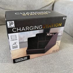 Wooden Charging Station Gift Set