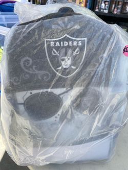 Asst Sports items Raiders Backpack, Dodgers T-Shirts and Dodgers, Lakers Santa Hats.