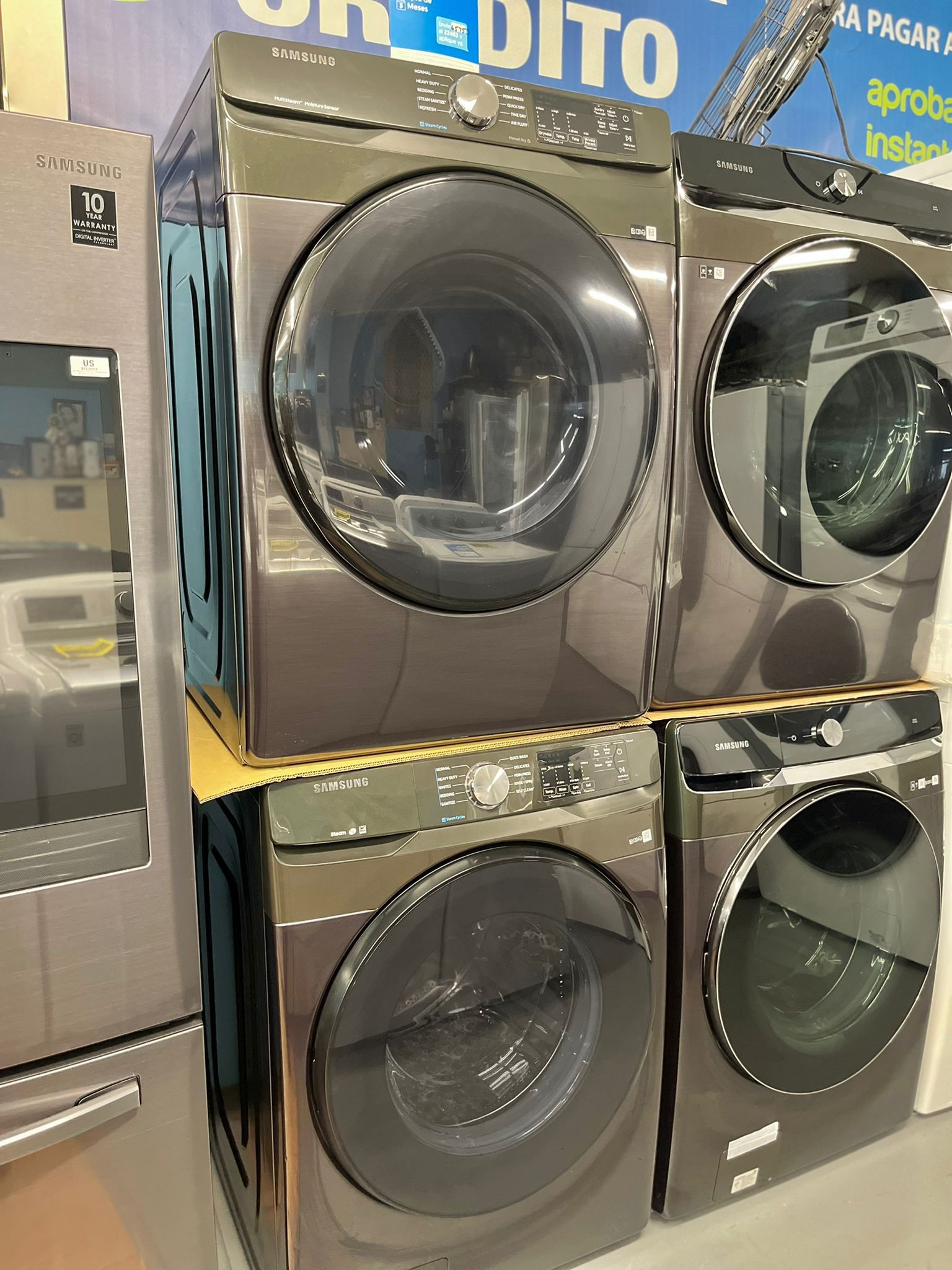 Samsung Washer And Dryer Black