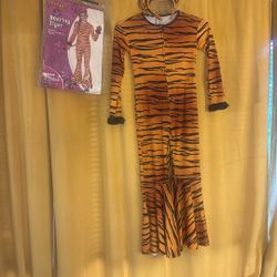 Kids Tiger Costume With Ears And Tail