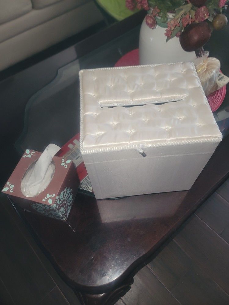 Decorated White Box with Envelpoe Slot