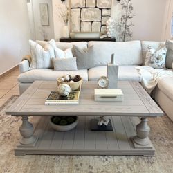 Birch Lane McKew Solid Wood Single Coffee Table