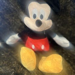 Mickey Mouse Plush Toy - 13-Inch Soft & Cuddly Collectible - Perfect for Fans & Kids - Iconic Design & Quality Craftsmanship - I