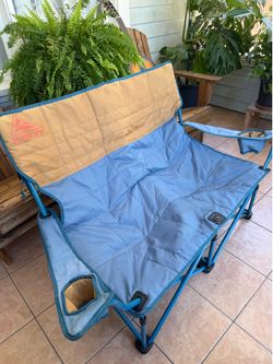 Double folding chairs