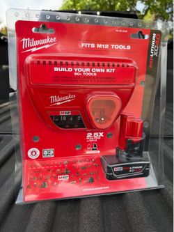 Milwaukee M12 XC 4.0 Battery + Charger Kit – Brand New