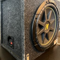 12’ Kicker Sub W/ Amp