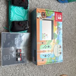 Nintendo Switch - Animal Crossing Edition