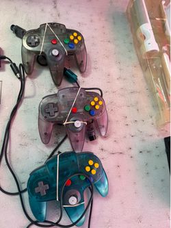 Nintendo 64 controllers