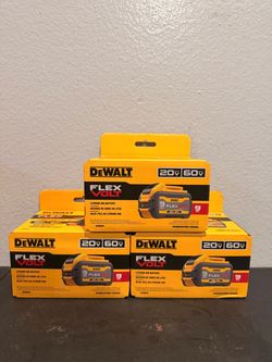 New Dewalt FLEXVOLT 20V/60V MAX 9.0Ah Battery