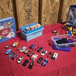 $1.00 - $5.00!  Cars, Care Bear, Mega Blocks Etc!  PICKUP TOMORROW AT THE WOODLANDS IN MORROW COMMUNITY GARAGE SALE!